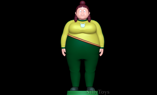 couchpo yolkian outfit - edens zero woman 3d fat female human model print 3d print model - Mito3D