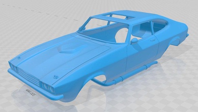 coupé hatchback imprimible cuerpo del coche ranura scalextric tamiya rc miniz hobby 1-10 1-245 1-32 3d print model - Mito3D