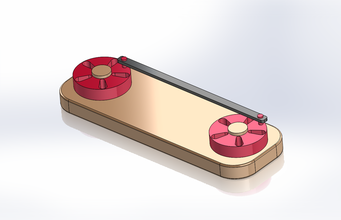 acoplamiento varilla mecanismo imprimible bricolaje diy rueda 3d print model - Mito3D