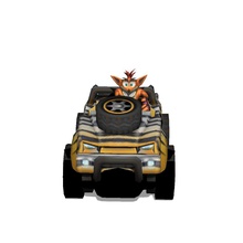 crash bandicoot - crikey tag team racing 3d modelo de impressão falha etiqueta a equipe corrida 3d print model - Mito3D