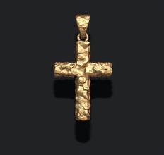 Kaya taş basrelief gibi çapraz mücevher altın <url> din Hıristiyan yazdırılabilir kolye Mesih religiou nesne Yahudi Hıristiyanlık nazareth İsa Tanrı pirinç 3d print model - Mito3D