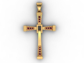 Kreuz-Anhänger Bibel cad christian Kreuz engagement gold jesu Juwel Schmuck Modell - Anhänger bedruckbar ist prototyping religiou-Objekt rood stl 3d print model - Mito3D