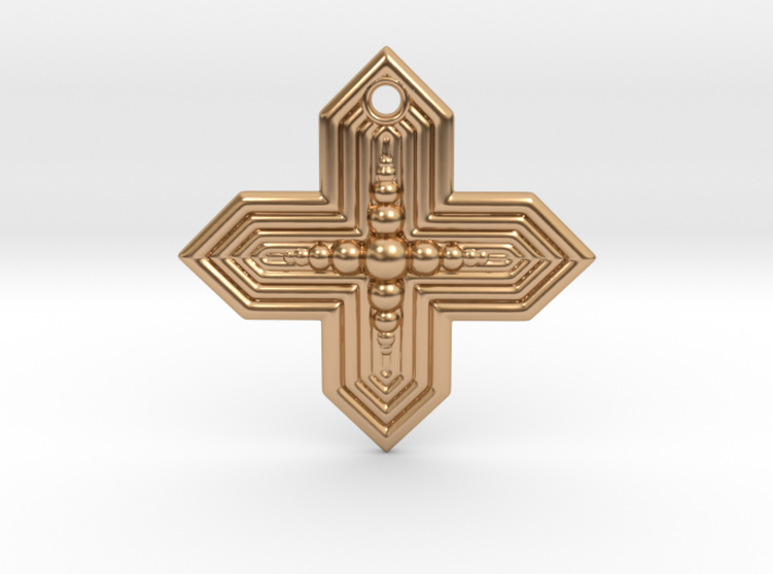 cross pendant colgante cruz 3D print model - Mito3D