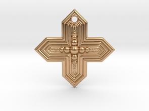 pendentif en forme de croix la colgante cruz 3d print model - Mito3D