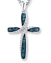 cross pendent -3 jewellery god necklace 3d print model - Mito3D