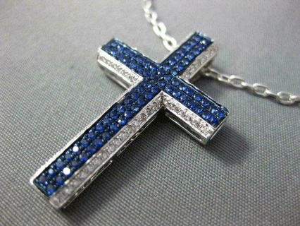 cross sign diamond pendant pendants crossdiamond luxury rapper fashion hiphop jewelry necklace gemstone sapphire elegant celebrity style jewellery bling gem urban 3d print model - Mito3D