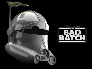 crosshair helmet bad batch 3d print model in toys 3dexport 3d print model - Mito3D