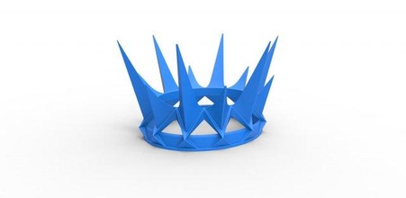crown queen queencrown cosplay toy print printable royal 3d print model - Mito3D