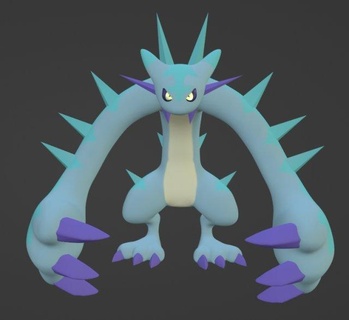 cryolinx monde pal Pokémon 3d impression libre modèle stl fbx mélange monstres créatures personnage elegoo obj 3d print model - Mito3D