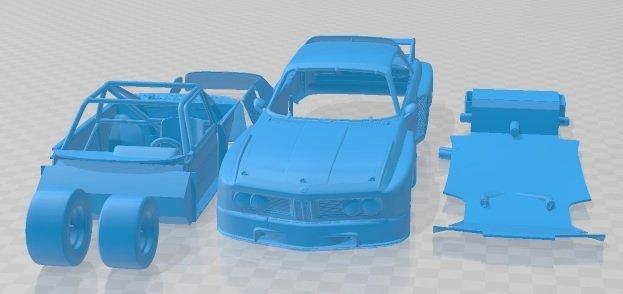 csl 35 printable car automotive 3-5 slot scalextric tamiya rc miniz hobby micro 3d print model - Mito3D