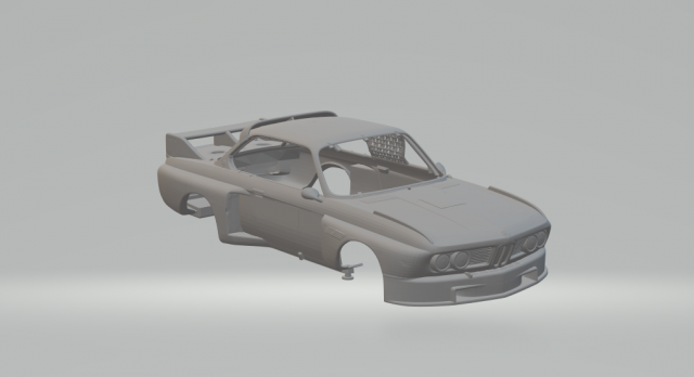 csl carrera fundido presión ruedas calientes espacio tragamonedas slot car caliente juguetes coche vehiculo 3dpirnt impresión imprimible 3D print model - Mito3D