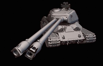 ct 2 panzer 3d drucken modell spielzeuge 3dexport krieg donner beeindruckend wows modelle modellieren spielzeug panzerkampfwagen militär maschine 3d print model - Mito3D