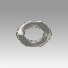 cuban chain supply silver rim part mechanical lock jewelry jewellery jewel golden gem fashion components 3d print model - Mito3D
