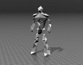 cubo eroe gratuito 3d stampa modello in mostri creature 3dexport cubehero arte robot giocattolo scultura 3dprint medelis3d fallimento corpo mostro creatura 3d print model - Mito3D