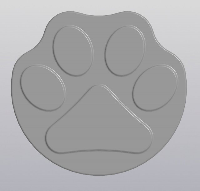 taza portavasos pata impresión animal mascotas gato perro café té bebidas Copa vino 3D print model - Mito3D