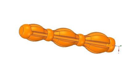 özel ayaklı merdiven 3d-baskı cnc star wars ele yapılan korkuluk kolu donanım bireysel el yapımı 3d baskı korkulukları iğ çubuğu ballister tırabzan motifli demirler mimari iç demiryolu pillar 3d print model - Mito3D
