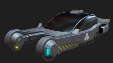 cyberpunk cars cyborg cyber cyberpunk2077 car vehilce future vray bladerunner hardsurfacemodel 3d print model - Mito3D