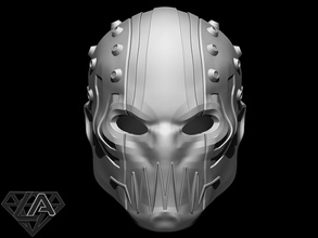 siber ruh özel kask maske airsoft Kostüm oyunu 3dshophelmet iblis bilimkurgu bilim fi kafatası oni 3d print model - Mito3D