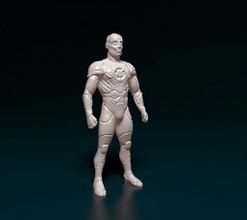cyborg 02 robot man character stl obj figure printready 3d print model - Mito3D