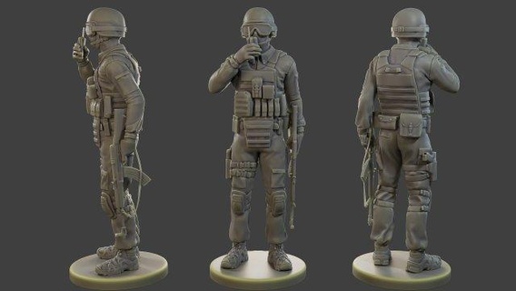 tchecoslováquia polícia tático unidade cptu1 005 estatuetas action figure miniature soldiers toy police military miniatures historical scale model war gaming american soldier warrior man figurines battle scene small male brave hero stunning army fighter 3d print model - Mito3D