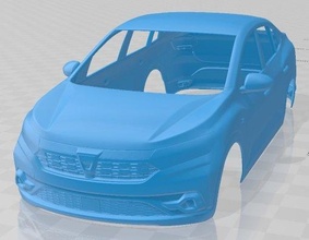 dacia logan 2021 printable body car dacia logan 2021 printable body car slot scalextric tamiya rc miniz hobby micro