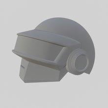 stupido punk casco 3d stampa modello in scansioni repliche 3dexport omaggio daft giocattolo decoracion 3d print model - Mito3D