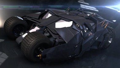 karanlık şövalye batmobile 3d model in konsept 3dexport yarasa seyyar araç batman araba film adam maya mb ma obj bilimkurgu fütüristik fbx yüksek kalite 3d print model - Mito3D