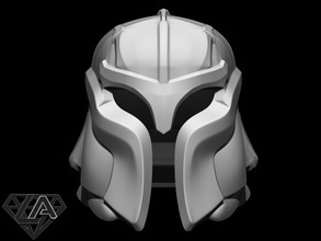 darksiders melek kaba özel kask 3d yazdır model in oyun aksesuarlar 3dexport iblis savaşçı şövalye oyuncak maske istilacı 3d print model - Mito3D