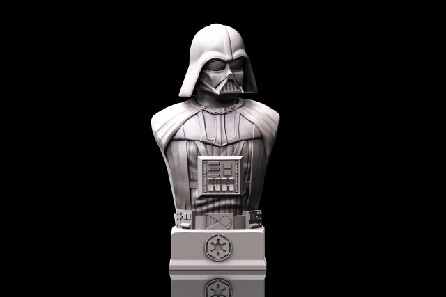 Darth Vader yazdırılabilir büst Darthvader darth vader star wars Yıldız Savaşları Hansolo lukeskaywalker george lucas filmler sci fi asker ölüm Yıldızı Jedi Yoda action figure aksiyon figürü 3D print model - Mito3D