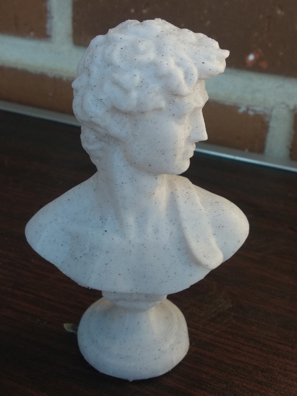 david bust 3d print model in scans replicas 3dexport miguel angel art printable ready anycubic pla abs statue sculpture italian decoration sculptures 3D print model - Mito3D