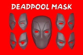 deadpool maske kask 3d yazdır model in adam 3dexport illüstrasyon tasarım kalp demir örümcek sanat minyatürler figürinler kovid 19 koruma kaynaklar maskesi oyunlar oyuncaklar yenilmezler hayret 3d print model - Mito3D