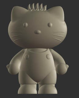 Daniel animaux Hello Kitty bonjour amis Sanrio personnage figure forprint l'impression gamins cadeaux kittyboy 3d print model - Mito3D