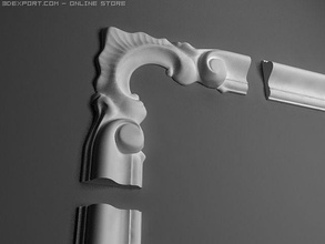 Dekor Formen 3d print model - Mito3D
