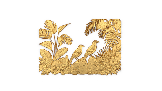 decoração conjunto enfeite 08 ouro gesso reboco esculpido barroco pátina moldagem clássico mísula Centro coleção cnc onlay frontão arquitetônico 3d print model - Mito3D