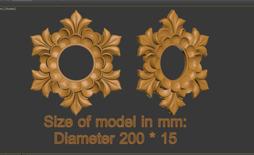 decoration element 3d print model in decor 3dexport elements numeric mashine management 3d print model - Mito3D