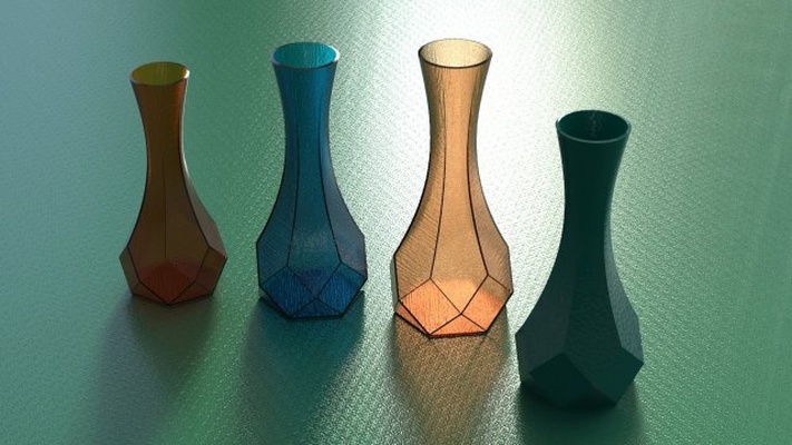 decoration vase 3d print model in decor 3dexport 3d print model - Mito3D