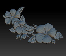 decorative branch element 3d print model in decor 3dexport obj stl furniture flowers 3d print model - Mito3D