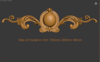 decorativo elemento 3d impressão modelo in decoração 3dexport programa gestão numérico 3d print model - Mito3D