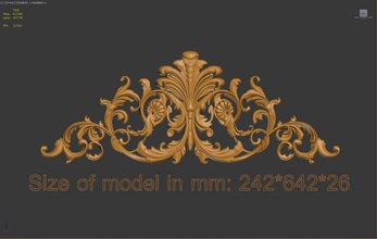 decorative element decoration numeric programme management print 3d print model - Mito3D