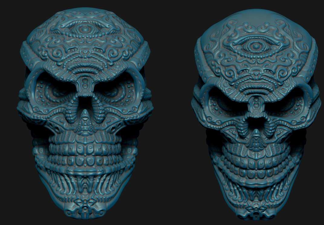 decorativo cranio maya candyskull inca alternativeart gioielli fissaggio a parete 3D print model - Mito3D