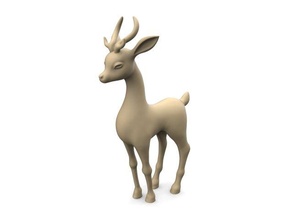 deer 3d print model in 3dexport 3d print model - Mito3D