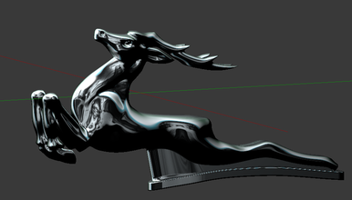 geyik heykelcik 3d yazdır model in figürinler 3dexport 3d print model - Mito3D