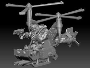 Deffkopta vidalar 3d 3dmodel 3dprinting wh40k Warhammer ork 3d print model - Mito3D