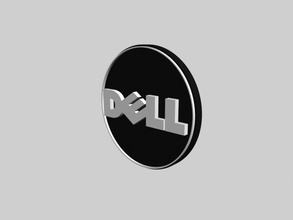 Dell logo ventanas juego azar ordenador portátil 3d print model - Mito3D