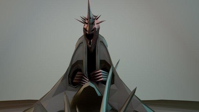 demon king 3d model in fantasy 3dexport 3d print model - Mito3D