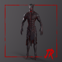 demoníaca digital real time personagem estilizado criatura fantasia rpg monstro mmonster demônio 3d print model - Mito3D