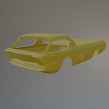 deora i printable car body 3d print model in vehicle 3dexport miniz vintage diecast slotcar tamiya kyosho radiocontrol crawler scalextric rc hobby 110 118 124 132 3d print model - Mito3D