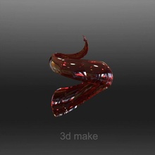 desigth glass free 3d 3d-make stl render test print desigtned 3dsmax 3d print model - Mito3D