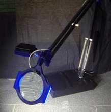 desk lamp magnify glass 3d print model - Mito3D