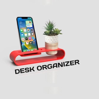 escritorio organizador plantador trazador 3dprint taza desk 3d model 3d print model - Mito3D